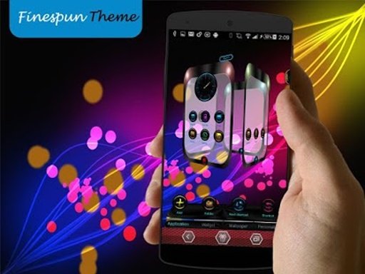 Finespun3D Next Launcher Theme截图5