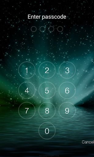 Galaxy S5 Star Lock Screen截图4