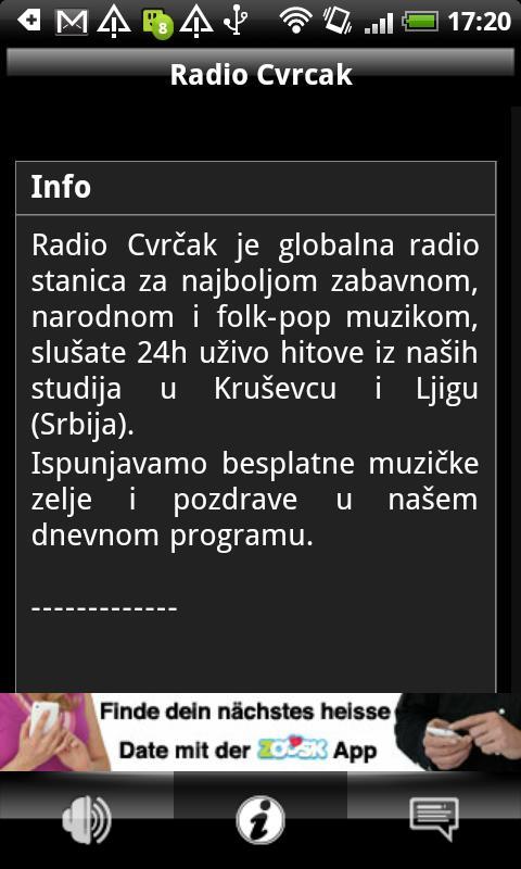 Radio Cvrčak截图3