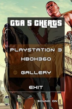 GTA 5 Cheats ps3 &amp; xbox360截图