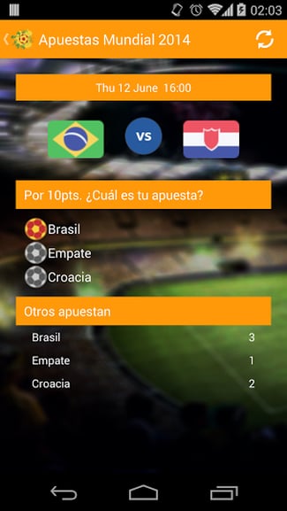 Tu Apuesta Mundial 2014截图6