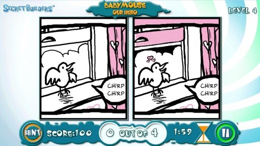 Babymouse: Spot the Diff FREE截图1