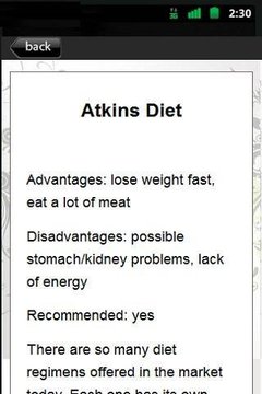 Atkins Diet Demystified - FREE截图