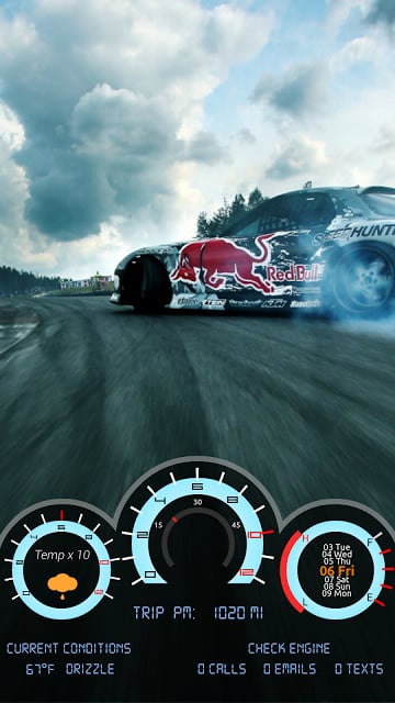 Dashboard Gauge Zooper Widget截图2