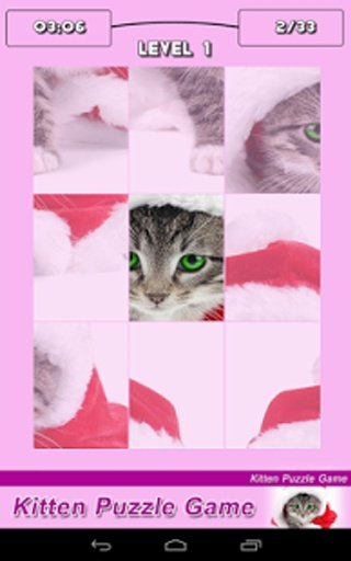 Kitten Puzzle Game for Kids截图4