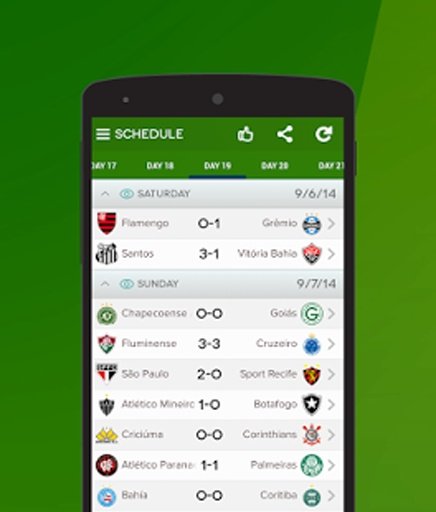 Campeonato Brasileiro Live截图5