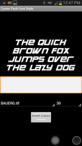 Comic Pack Font Style截图2