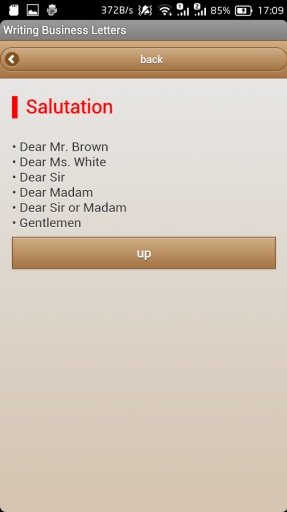 Writing Business Letters截图1
