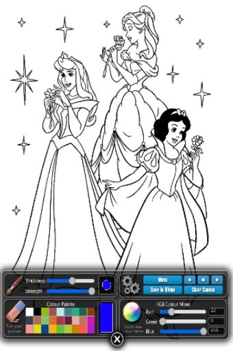 Coloring Book : Princess截图1