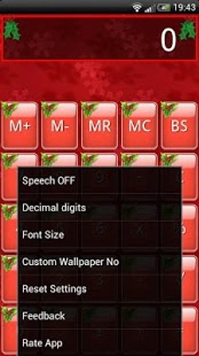 SCalc theme Christmas截图1