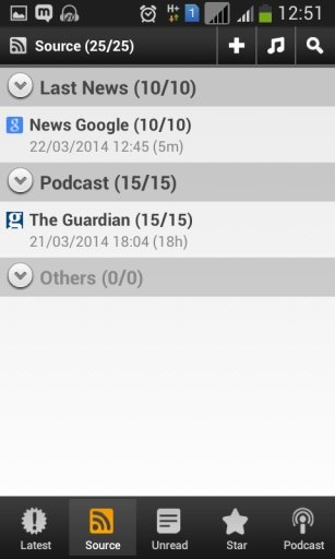 Feed &amp; Podcast Player截图1