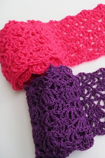 How To Crochet A Scarf For Beginners截图6