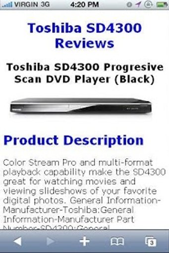 SD4300 DVD Player Review...截图4