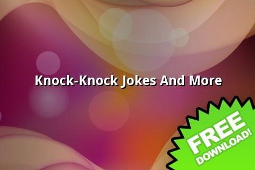 Knock-knock Jokes And More截图1