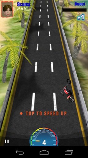 The Motorbike Racer 3D截图1