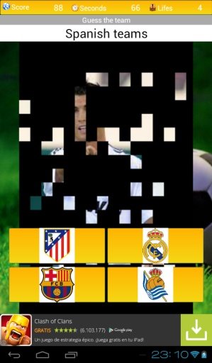 Quiz Guess Football team截图1