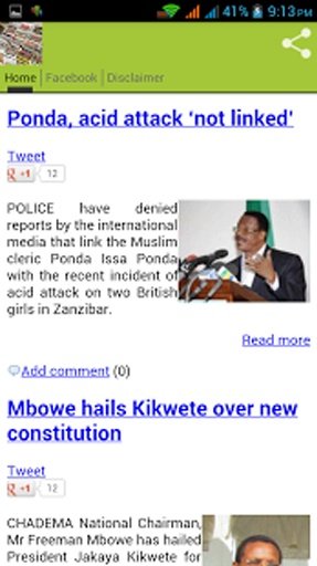 Tanzania Newspaper &amp;Mwananchi截图3