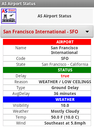 AS Airport Status截图6