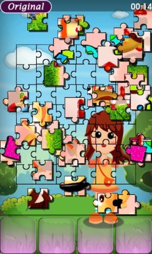 Cartoon Jigsaw Puzzle: iq test截图1