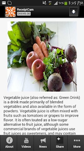 Vegetable Juice Recipes截图2