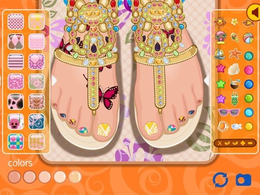 Toe nail design截图2