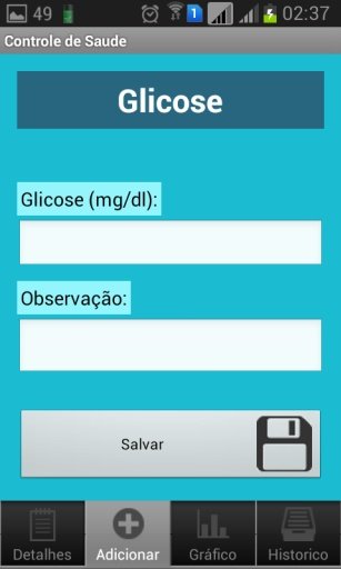 Controle de Sa&uacute;de截图1