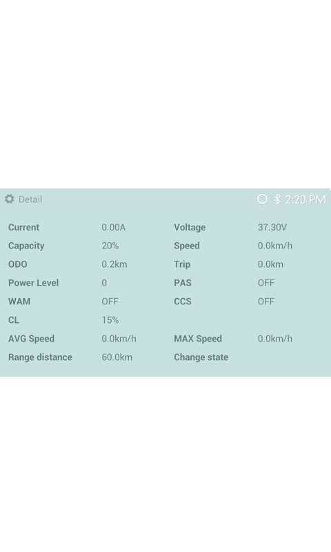 Smart E-bike Kit Meter截图5