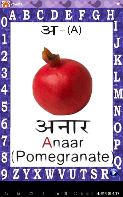 Hindi Alphabets &amp; Words Book截图11