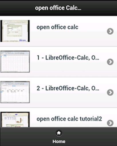 Open office Calc Tutorial截图4