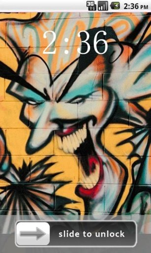 Street Art Graffiti LockScreen截图8