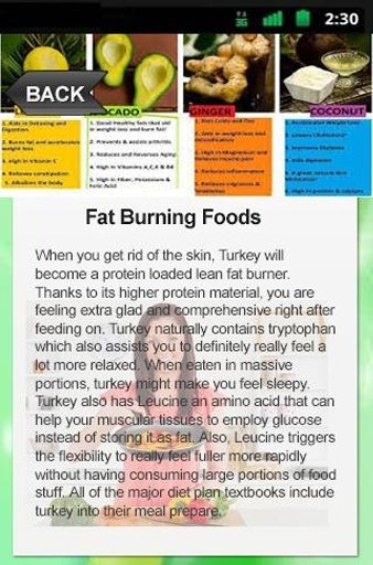 Fat Burning Foods App截图9