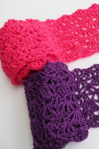 How To Crochet A Scarf For Beginners截图2