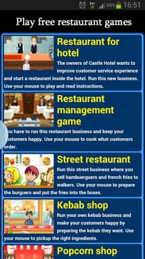 Play free restaurant games截图4