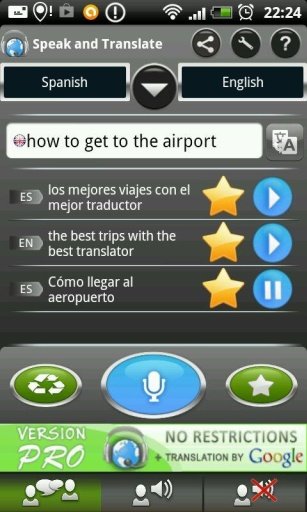 Translator S&amp;T Spanish FREE截图10