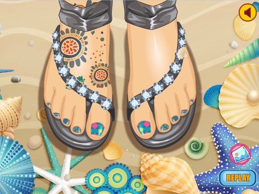 Toe nail design截图1