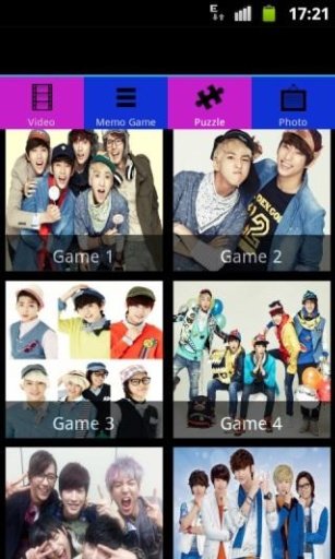 B1A4 Picture &amp; Puzzle Games截图9