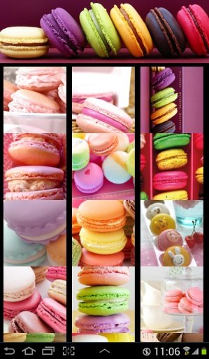 Macarons Sweet HD Wallpaper截图2