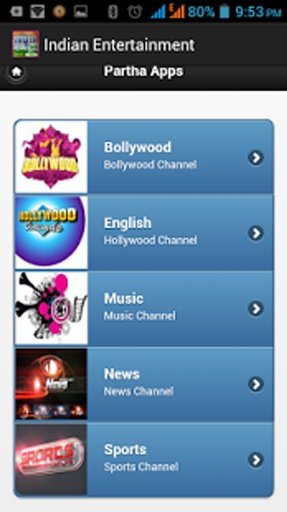 Live TV+Movie India 200 KB截图5