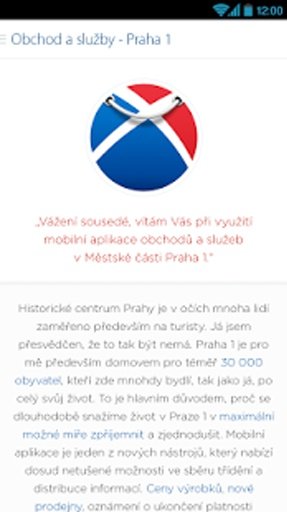 Obchody a služby MČ Praha 1截图4