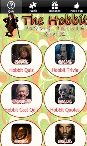 Hobbit Quiz Movie Trivia Guide截图6