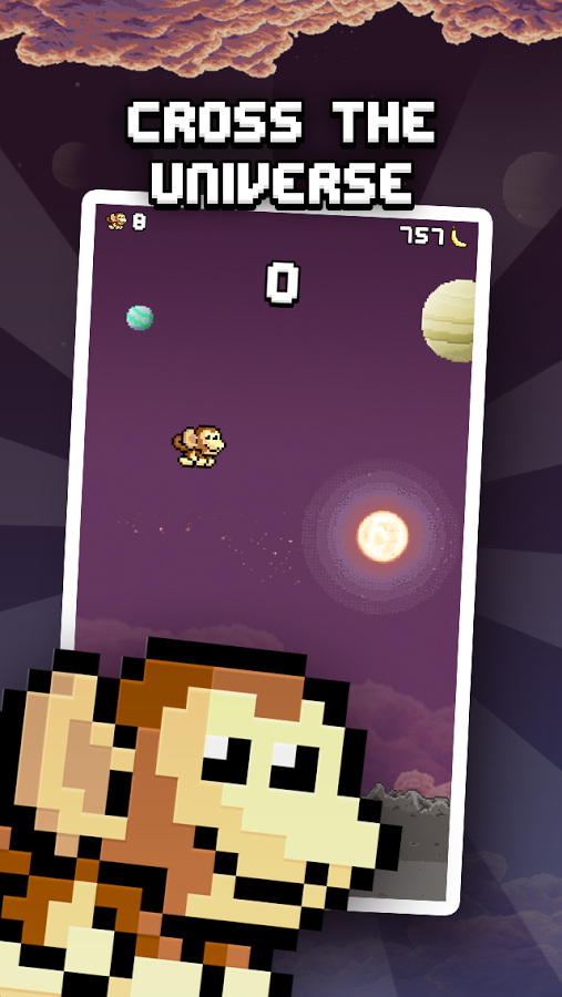 CosmyChimp: Flappy monkey bird截图7