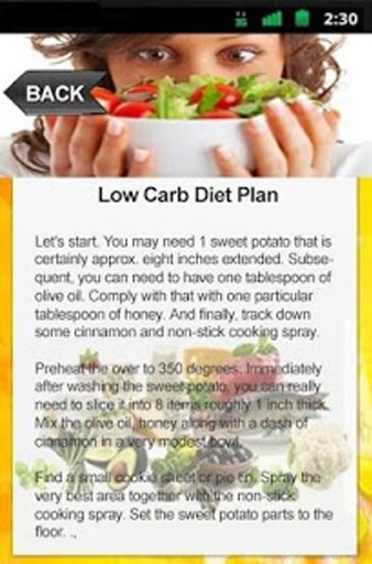 Low Carb Diet Plan截图3