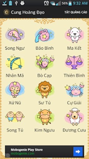 Tử vi b&oacute;i截图9