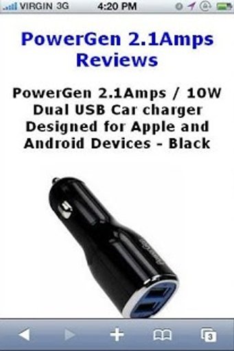 USB Car charger Reviews截图4