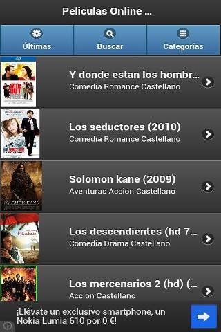 Peliculas Online Gratis截图2