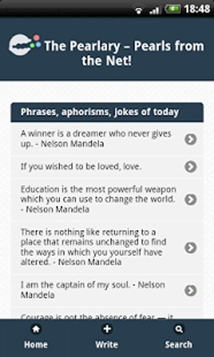 Pearlary: phrases from the Web截图5