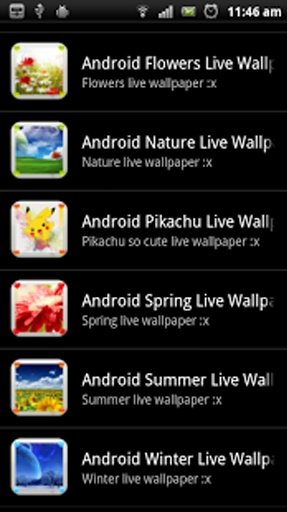 Nature Live Wallpaper HD Free截图7