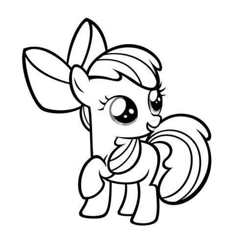 Coloring Pages - Little Pony截图3