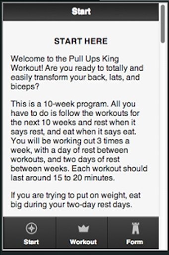 Pull Ups King Workout截图6