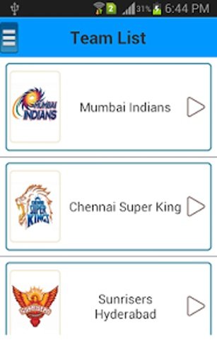 IPL Schedule截图2